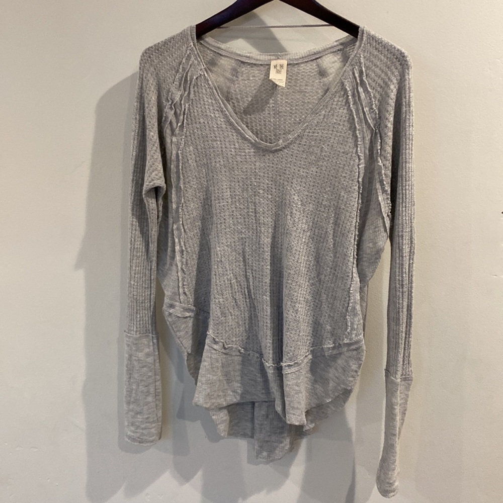 Free People Catalina V Neck Thermal - Picture 3 of 9